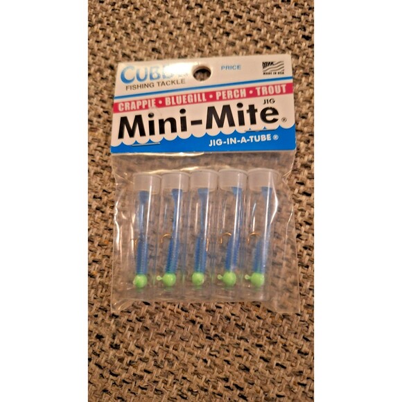 Cubby Mini Mite Fishing Equipment, Blue/Green 1/32 - Picture 6 of 6